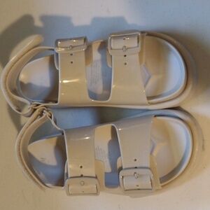 H&M  chunky gel sandal size 5